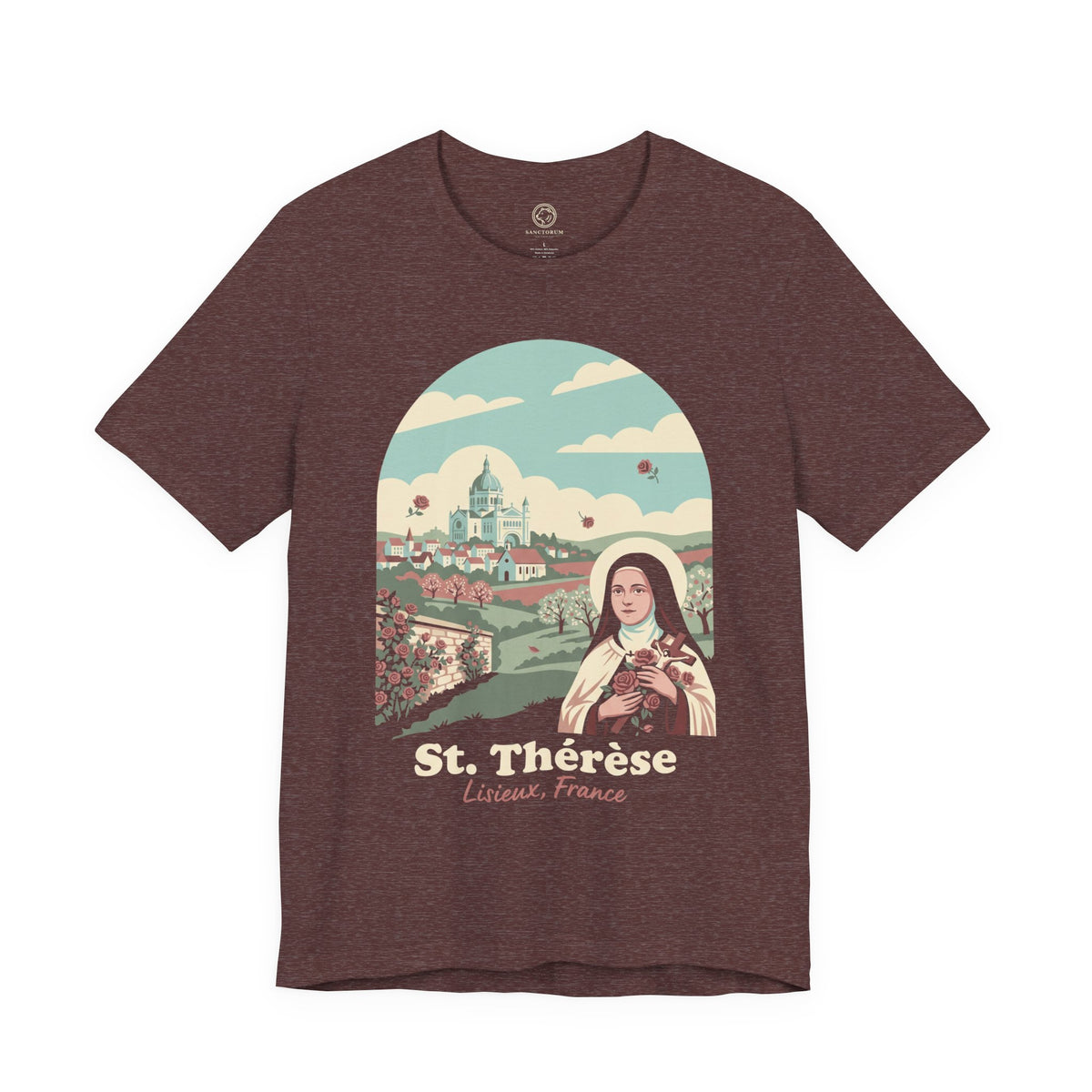 St. Therese Lisieux France Vintage T-Shirt