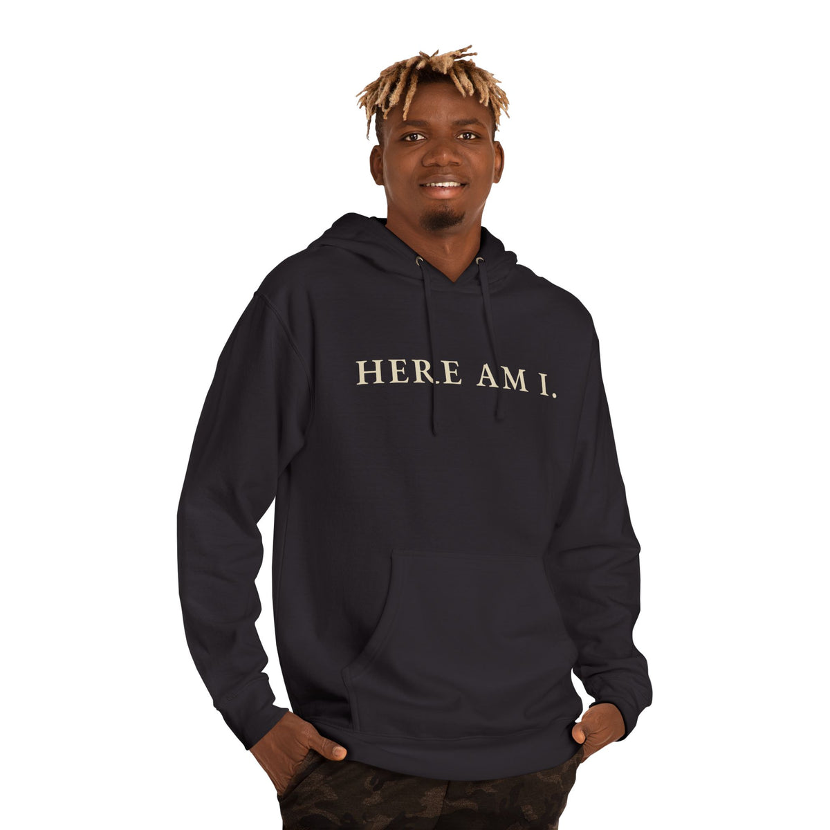 Here Am I, Send Me Lord Graphic Hoodie | Animus