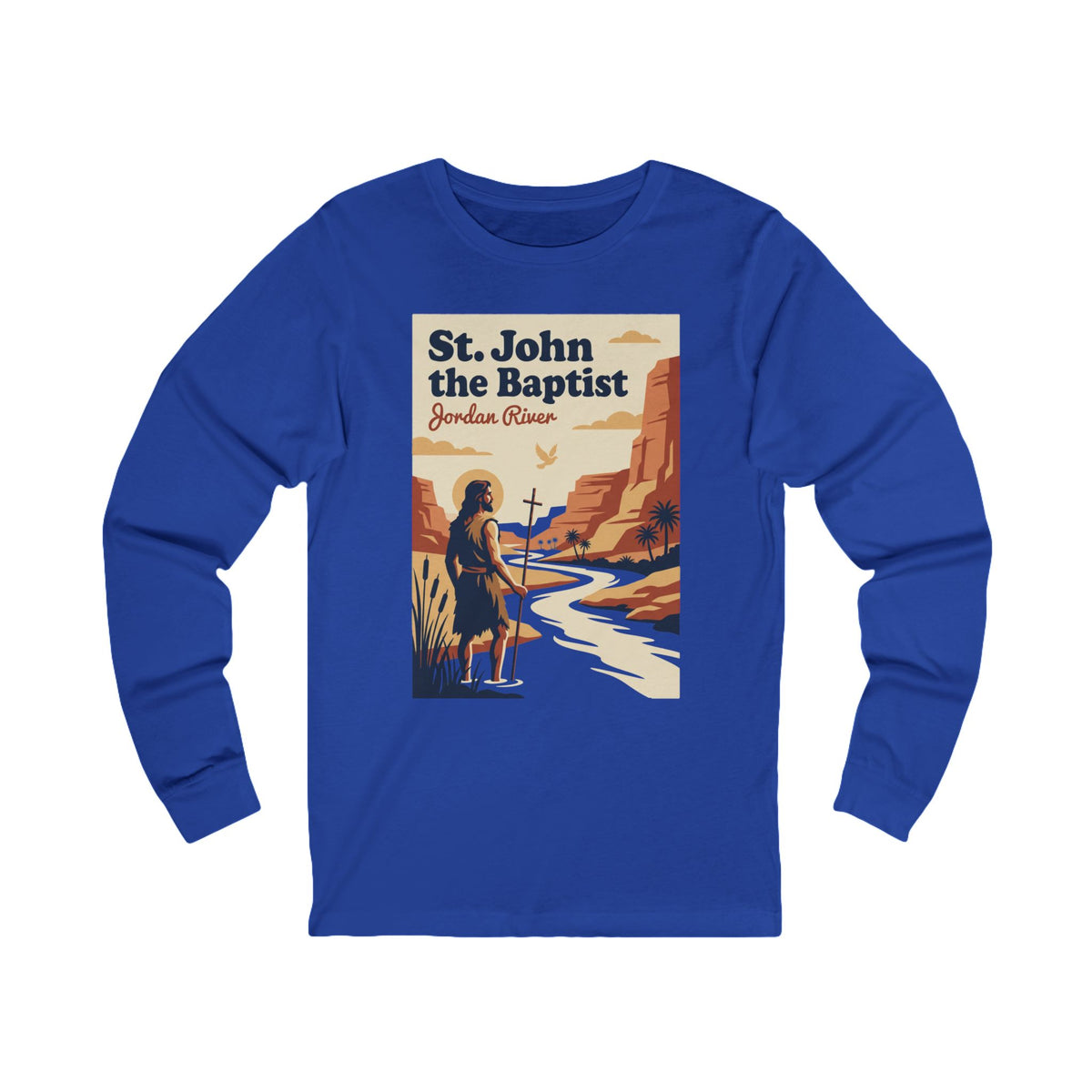 St. John the Baptist Vintage Long Sleeve T-Shirt