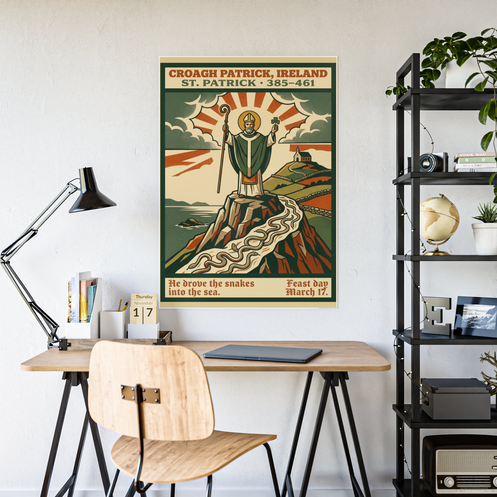 St. Patrick Ireland Gloss Poster