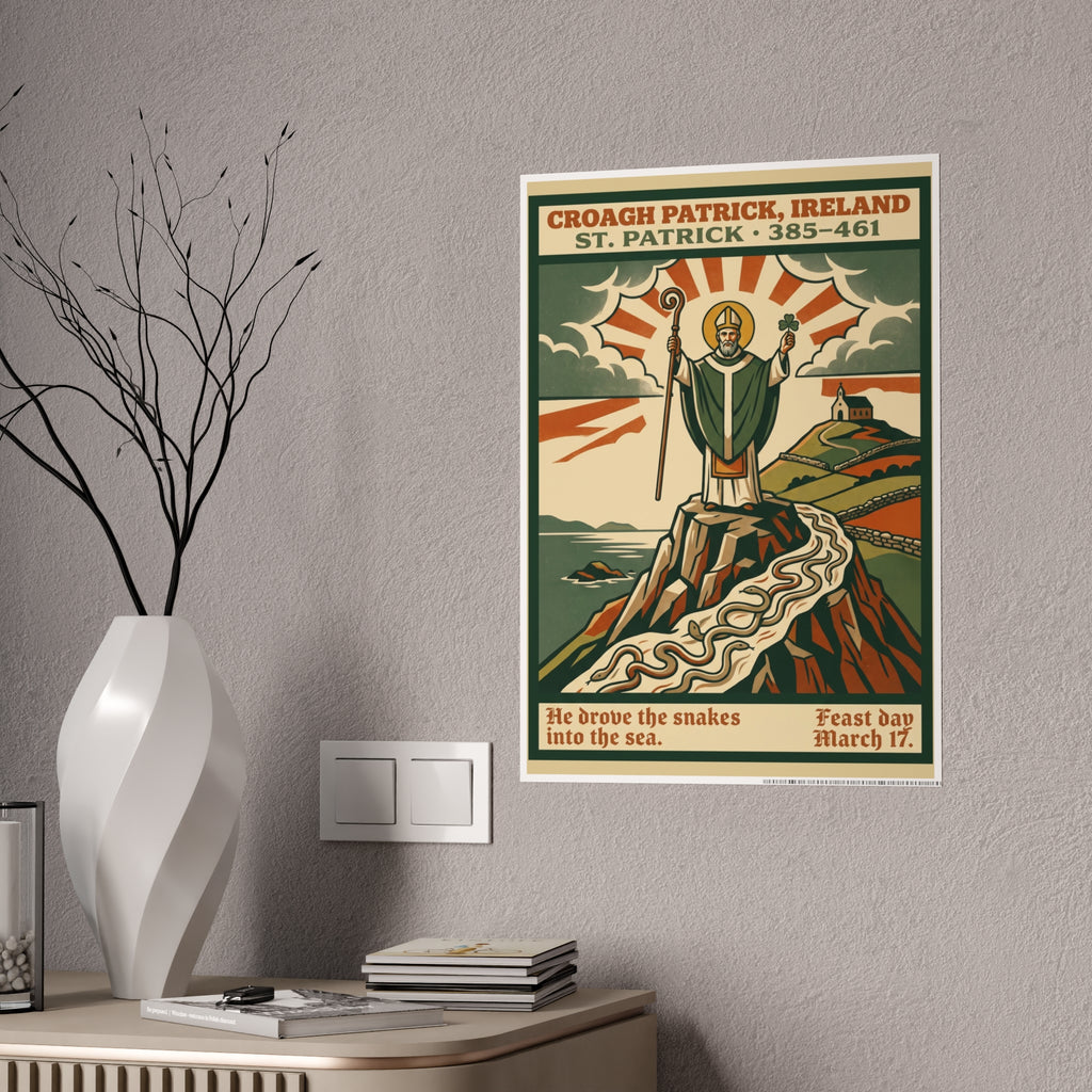 St. Patrick Ireland Gloss Poster