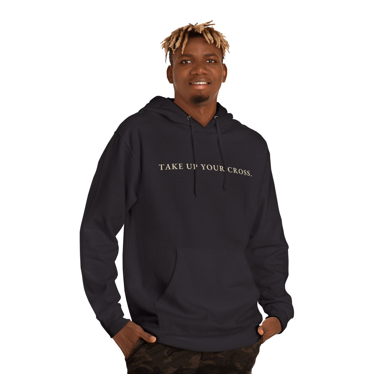 Take Up Your Cross Premium Hoodie | Animus