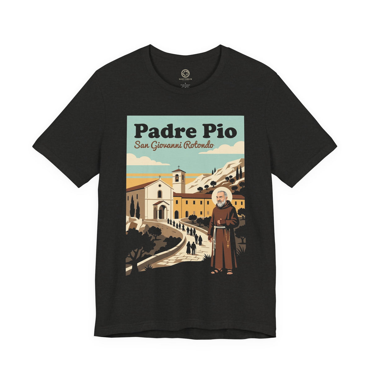 St. Padre Pio Vintage Italy T-Shirt