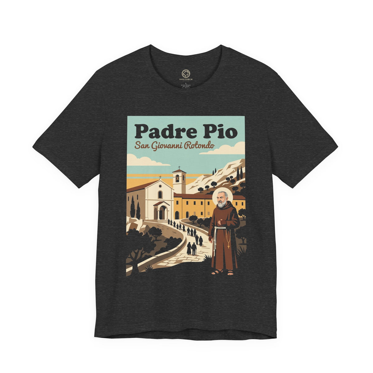St. Padre Pio Vintage Italy T-Shirt