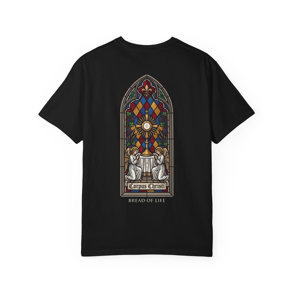 The Eucharist Premium Stained Glass Tee | LUMEN