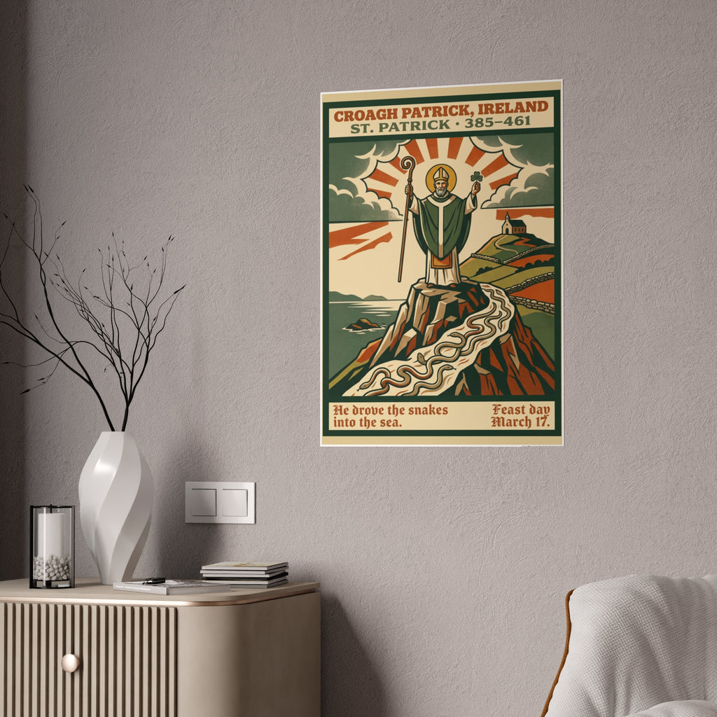 St. Patrick Ireland Gloss Poster