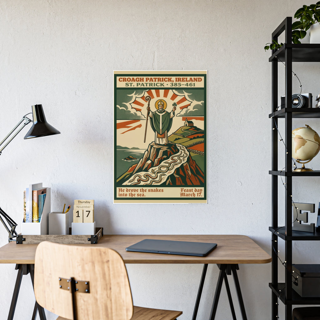 St. Patrick Ireland Gloss Poster