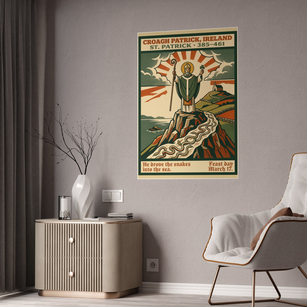 St. Patrick Ireland Gloss Poster