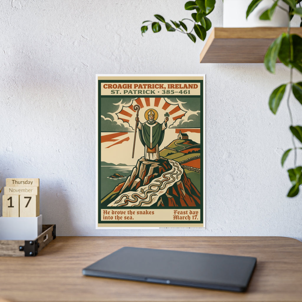 St. Patrick Ireland Gloss Poster