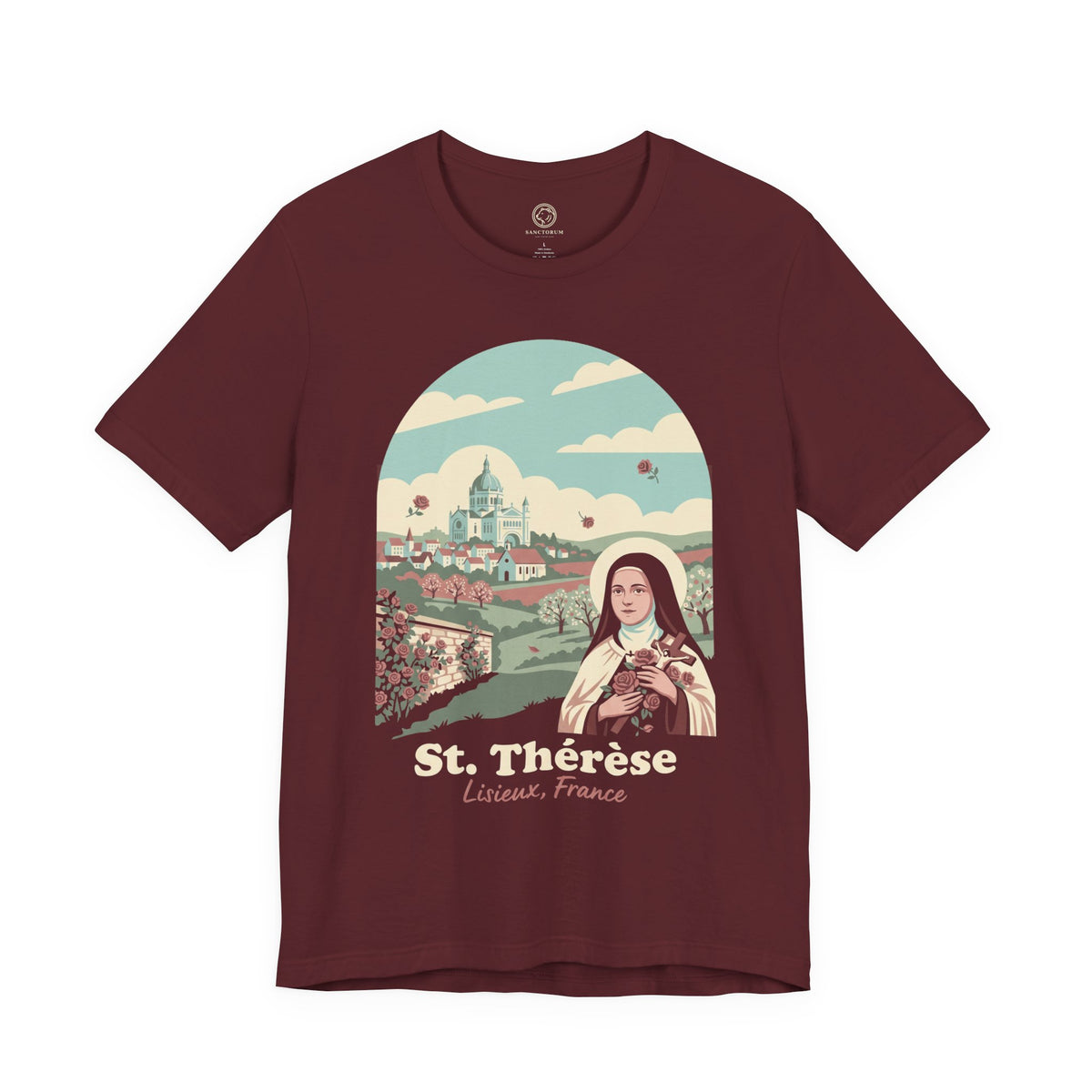 St. Therese Lisieux France Vintage T-Shirt