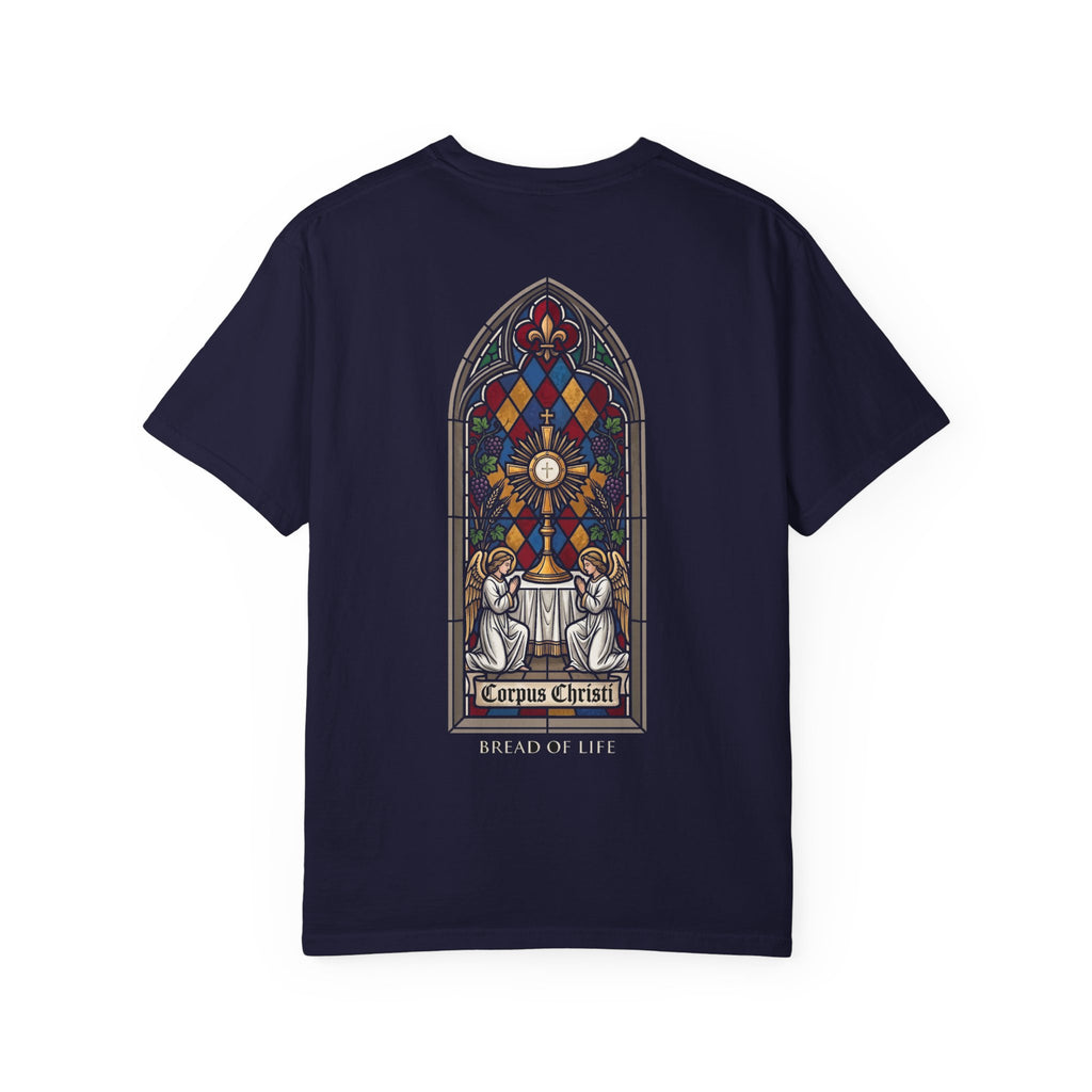 The Eucharist Premium Stained Glass Tee | LUMEN