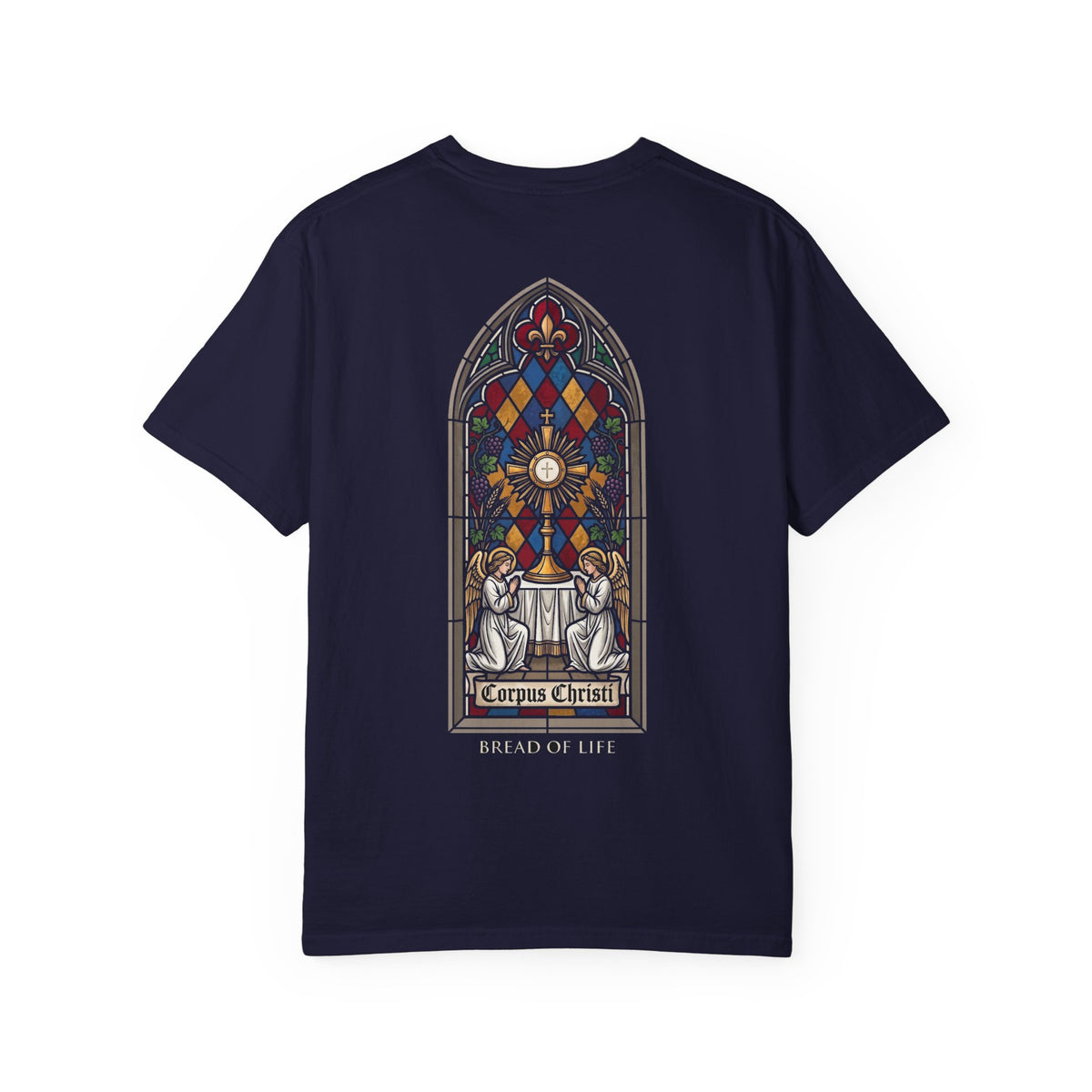 The Eucharist Premium Stained Glass Tee | LUMEN