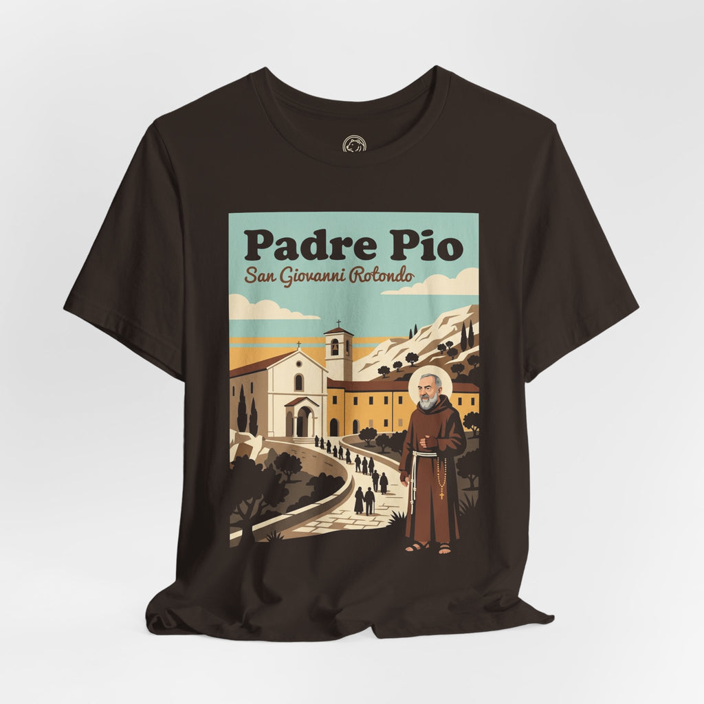 St. Padre Pio Vintage Italy T-Shirt