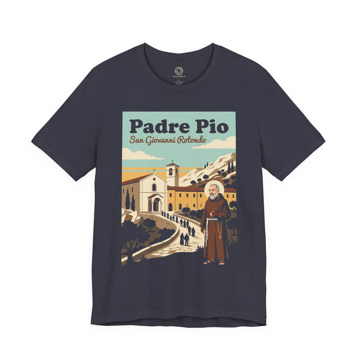St. Padre Pio Vintage Italy T-Shirt