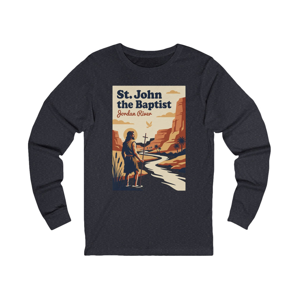 St. John the Baptist Vintage Long Sleeve T-Shirt