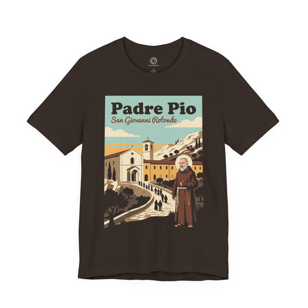 St. Padre Pio Vintage Italy T-Shirt