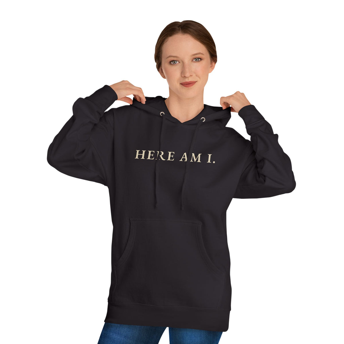 Here Am I, Send Me Lord Graphic Hoodie | Animus