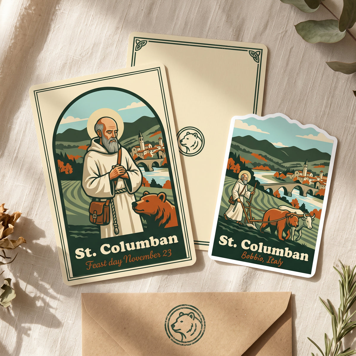 The Litany: Holy Card